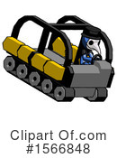 Blue Design Mascot Clipart #1566848 by Leo Blanchette