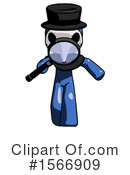 Blue Design Mascot Clipart #1566909 by Leo Blanchette