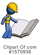 Blue Design Mascot Clipart #1570938 by Leo Blanchette