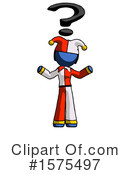 Blue Design Mascot Clipart #1575497 by Leo Blanchette