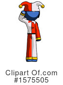 Blue Design Mascot Clipart #1575505 by Leo Blanchette