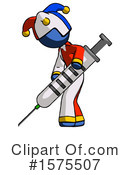 Blue Design Mascot Clipart #1575507 by Leo Blanchette