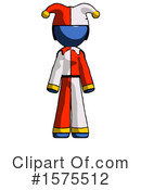 Blue Design Mascot Clipart #1575512 by Leo Blanchette