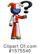 Blue Design Mascot Clipart #1575540 by Leo Blanchette