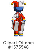 Blue Design Mascot Clipart #1575548 by Leo Blanchette