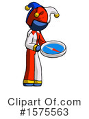 Blue Design Mascot Clipart #1575563 by Leo Blanchette