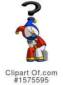 Blue Design Mascot Clipart #1575595 by Leo Blanchette