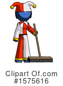 Blue Design Mascot Clipart #1575616 by Leo Blanchette