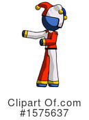 Blue Design Mascot Clipart #1575637 by Leo Blanchette