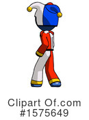Blue Design Mascot Clipart #1575649 by Leo Blanchette