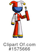 Blue Design Mascot Clipart #1575666 by Leo Blanchette