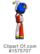 Blue Design Mascot Clipart #1575707 by Leo Blanchette