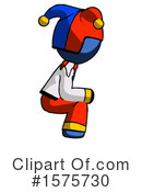 Blue Design Mascot Clipart #1575730 by Leo Blanchette