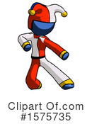 Blue Design Mascot Clipart #1575735 by Leo Blanchette