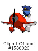 Blue Design Mascot Clipart #1588926 by Leo Blanchette