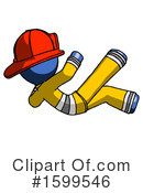 Blue Design Mascot Clipart #1599546 by Leo Blanchette