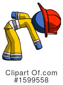 Blue Design Mascot Clipart #1599558 by Leo Blanchette