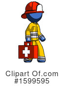 Blue Design Mascot Clipart #1599595 by Leo Blanchette