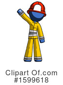 Blue Design Mascot Clipart #1599618 by Leo Blanchette