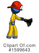 Blue Design Mascot Clipart #1599643 by Leo Blanchette