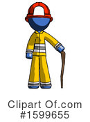 Blue Design Mascot Clipart #1599655 by Leo Blanchette
