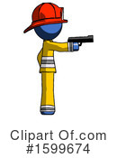 Blue Design Mascot Clipart #1599674 by Leo Blanchette