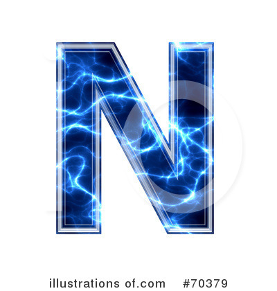 Royalty-Free (RF) Blue Electric Symbol Clipart Illustration by chrisroll - Stock Sample #70379