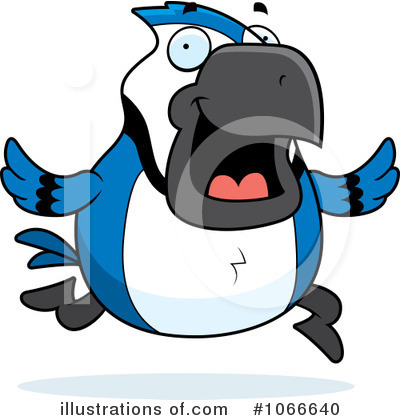 Royalty-Free (RF) Blue Jay Clipart Illustration by Cory Thoman - Stock Sample #1066640