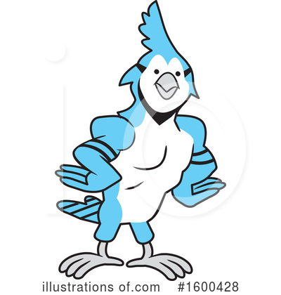 Royalty-Free (RF) Blue Jay Clipart Illustration by Johnny Sajem - Stock Sample #1600428