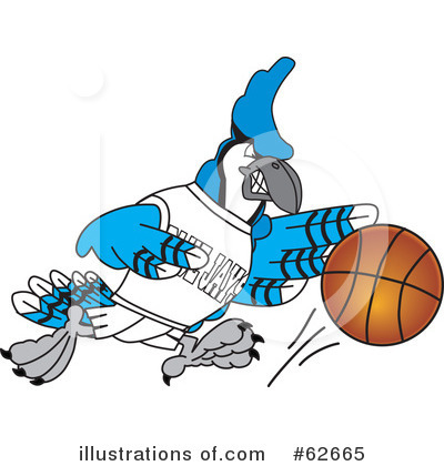 Basketball Clipart #62665 by Mascot Junction