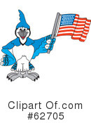 Blue Jay Mascot Clipart #62705 by Mascot Junction