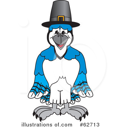 Blue Jay Mascot Clipart #62713 by Mascot Junction