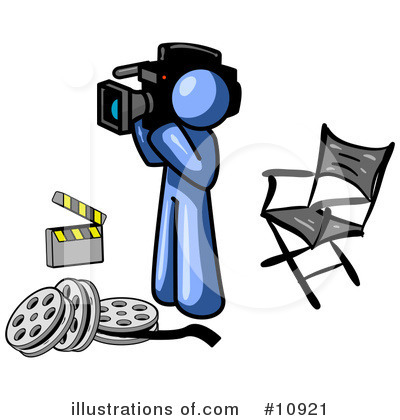 Camcorders Clipart #10921 by Leo Blanchette