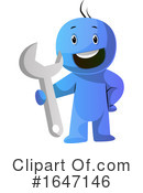 Blue Man Clipart #1647146 by Morphart Creations