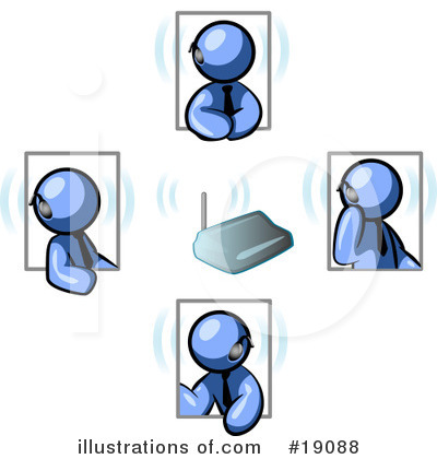 Conference Clipart #19088 by Leo Blanchette