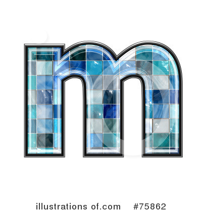 Royalty-Free (RF) Blue Tile Symbol Clipart Illustration by chrisroll - Stock Sample #75862