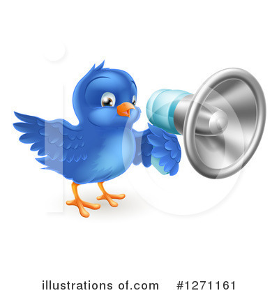 Royalty-Free (RF) Bluebird Clipart Illustration by AtStockIllustration - Stock Sample #1271161