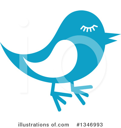 Bluebird Clipart #1346993 by Vector Tradition SM