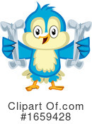 Bluebird Clipart #1659428 by Morphart Creations