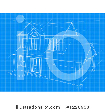Royalty-Free (RF) Blueprints Clipart Illustration by AtStockIllustration - Stock Sample #1226938