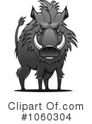 Boar Clipart #1060304 by Vector Tradition SM