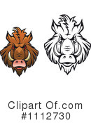Boar Clipart #1112730 by Vector Tradition SM