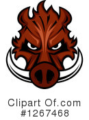 Boar Clipart #1267468 by Vector Tradition SM