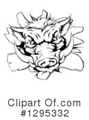 Boar Clipart #1295332 by AtStockIllustration