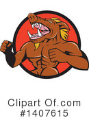 Boar Clipart #1407615 by patrimonio
