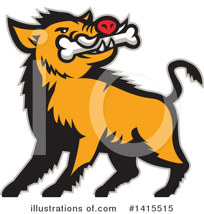 Royalty-Free (RF) Boar Clipart Illustration by patrimonio - Stock Sample #1415515