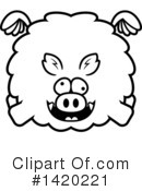 Boar Clipart #1420221 by Cory Thoman