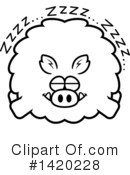 Boar Clipart #1420228 by Cory Thoman