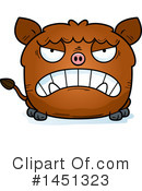 Boar Clipart #1451323 by Cory Thoman