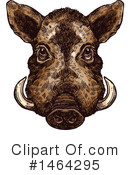 Boar Clipart #1464295 by Vector Tradition SM